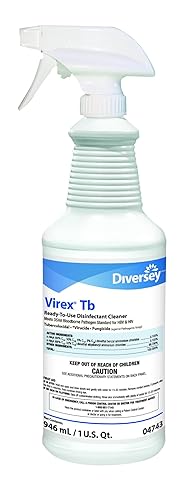 Cleaner and Disinfectant, Bottle, 32 oz.
