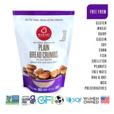 Aleia’s Gluten Free Plain Bread Crumbs - 7 oz (1 Pack) - Classic Gluten Free Breading - Dairy Free, Kosher, Low Sodium, Non-GMO