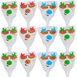 Fun Express - Reindeer Character Suckers for Christmas - Edibles - 12 Pieces