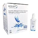 Excelsior HE Laundry Detergent Liquid Fragrance Free Concentrated 200 Loads 3 Liter With Natural Stain Remover, High Efficiency Washing Detergent
