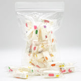 JUJUBE NOUGAT Candy Tropical 1 lb - with Jelly Fruit Pieces, No Trans Fats, No Additives, Gluten Free, Individually Wrapped, Bulk Soft Candies in