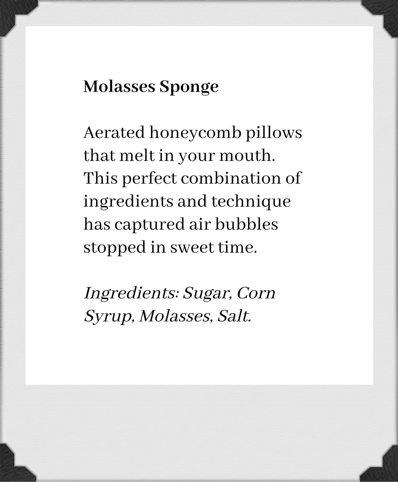 Plantation Candy, One Pound Gift Bags (Molasses Sponge)
