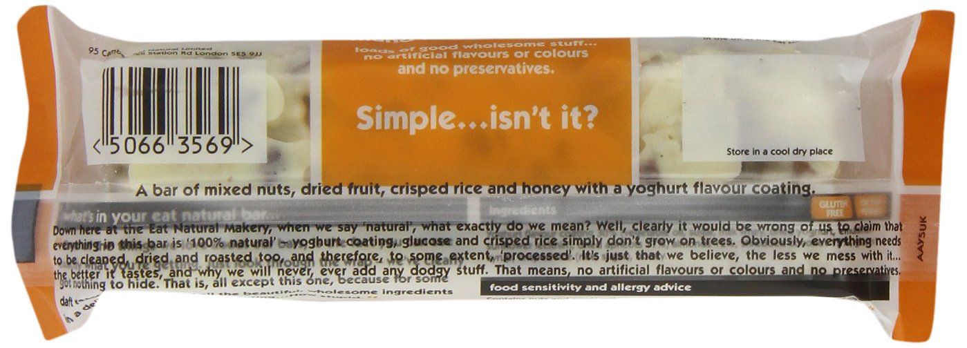 Eat Natural - Fruit & Nut Bar - Almond & Apricot - 50g (Case of 12)