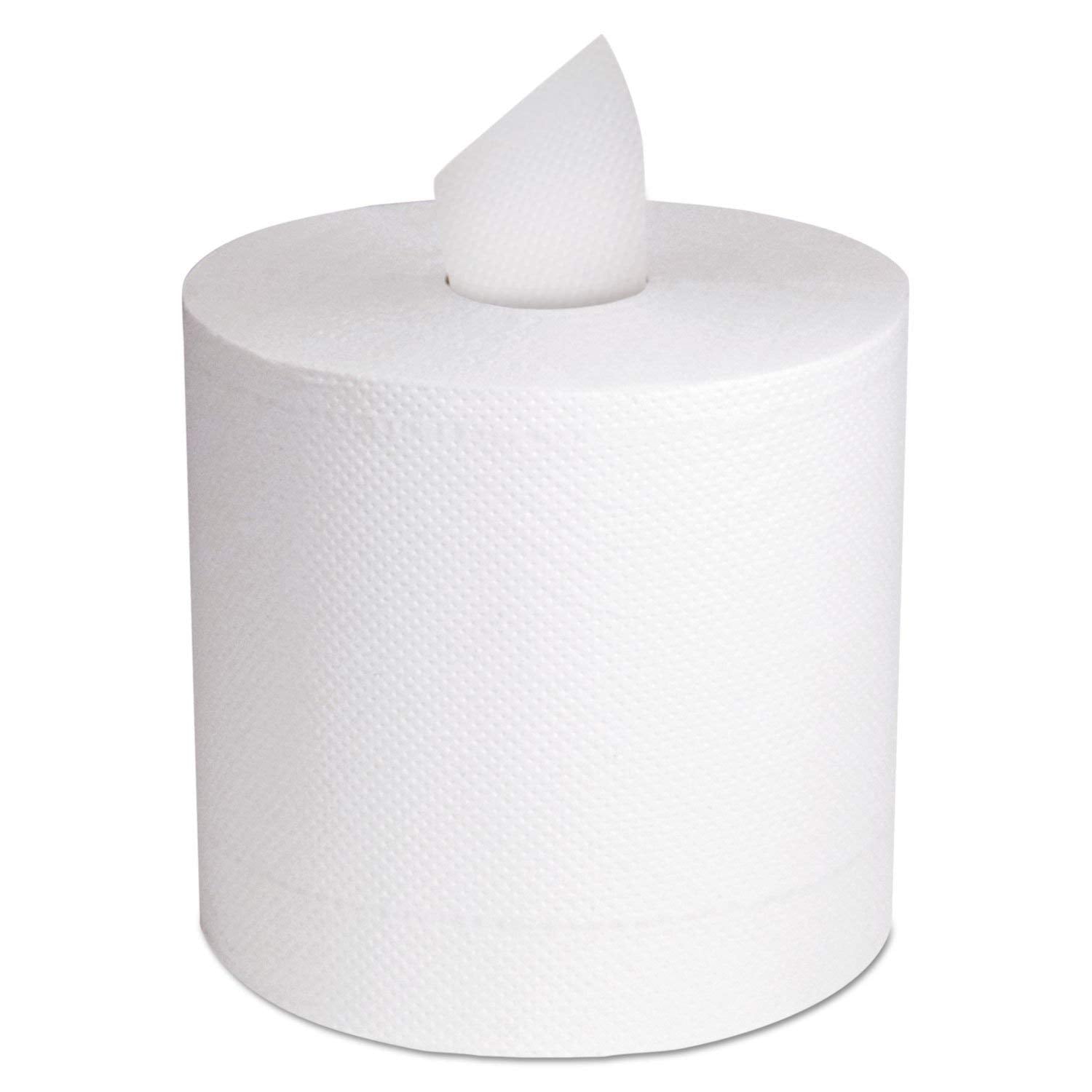 Cascades PRO H150 Select Center-Pull Towel, 2-Ply, White, 11 x 7 5/16, 600/Roll, 6 Roll/Carton
