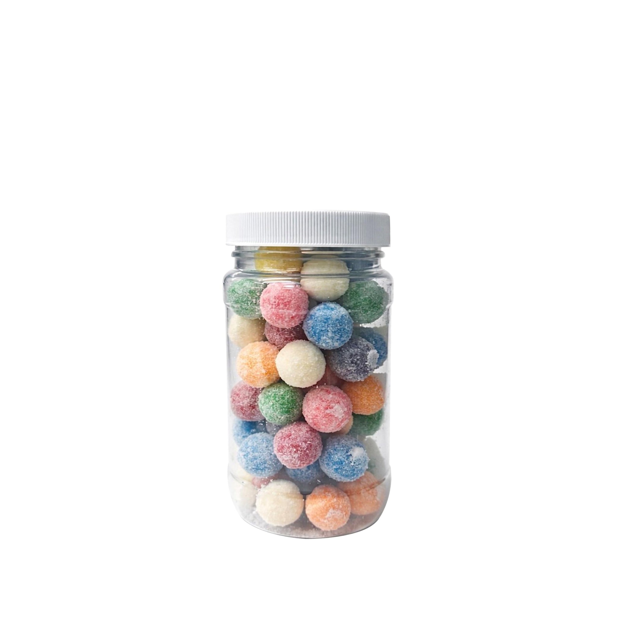 Poppin Crunch 6 Ounce Diabolical Sour Flavored Gumballs