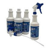 UltraShield Ready To Use (RTU) - High-Gloss Floor Finish, Scratch-Resistant, Slip-Reducing, Dust-Free, Spray Bottle - Includes 2 Heavy Duty Spray