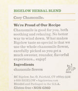 Bigelow Cozy Chamomile Herbal Tea, 20-count (Pack of 18)