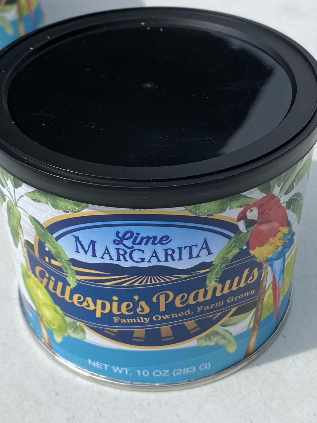 Lime Margarita 10oz cans Gillespie's Peanuts grown on our family farm! lm (1 10oz Can)
