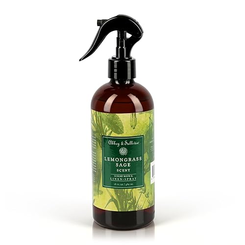 Abbey & Sullivan Linen Spray, Lemongrass Sage, 16 oz