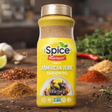iSpice Blend | Jamaican Jerk | 19.19 oz | Mixed Spice & Seasoning | Bulk Size | Halal | Kosher (Jamaican Jerk)