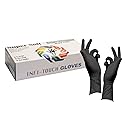 Infi-Touch Super soft Disposable Latex Gloves, Powder Free, Exam 12" Length, Medium Duty, 50 Gloves, Size X-Large.