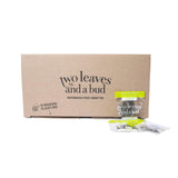 Two Leaves and a Bud Organic Tamayokucha Green Tea Bags, Whole Leaf Green Tea in Pyramid Sachets, Japanese Green Tea, Light Flavor, 100 Count (Pack