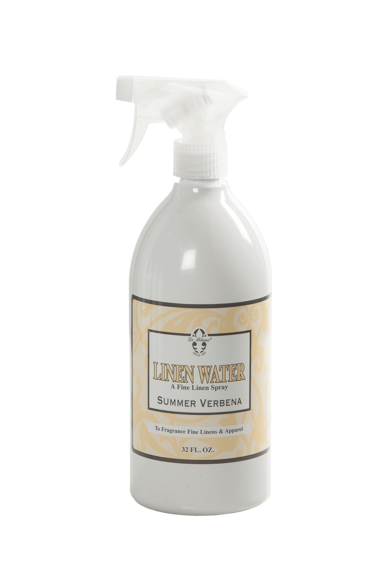 Le Blanc® Summer Verbena Linen Water - Luxury Spray for Refreshing Textiles and Apparel- 32 oz. (1 pack)