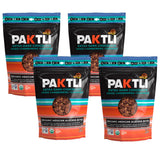 Paktli Organic Alegría Bites 4-Pack - Extra Dark Chocolate with Cranberries & Cashews, Four 2oz Bags, Organic Ancient Grain Snack, Non-GMO