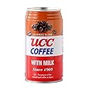 UCC Original Blend Coffee With Milk, Ready To Drink Coffee, Imported from Japan, 11.3 oz (Pack of 1)