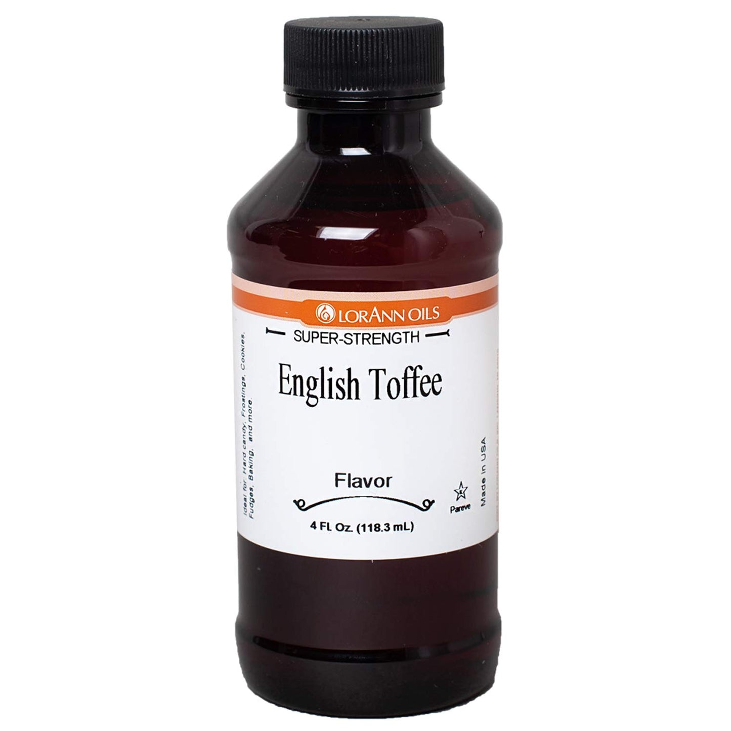 LorAnn English Toffee SS Flavor, 4 ounce bottle