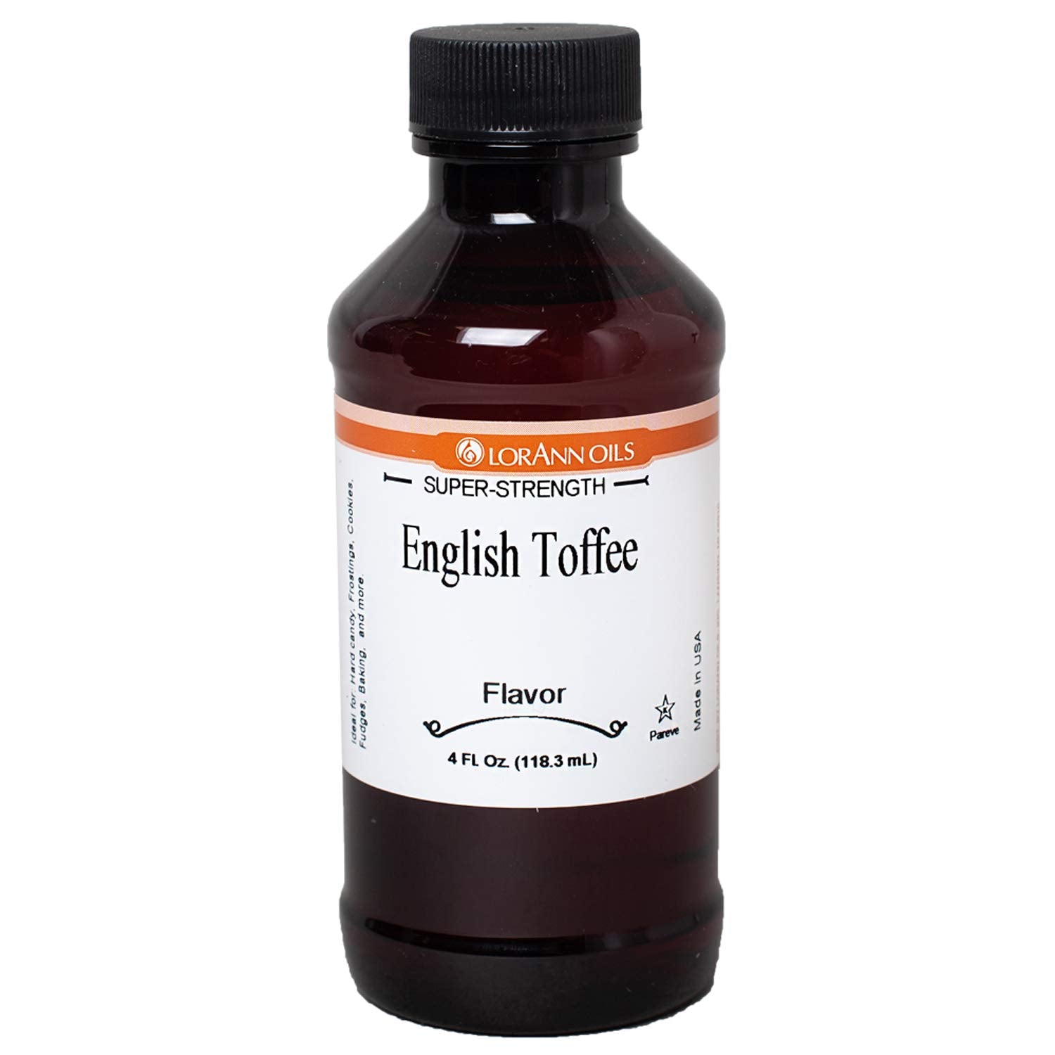 LorAnn English Toffee SS Flavor, 4 ounce bottle