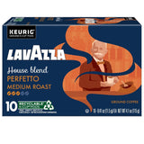 Perfetto Espresso Roast Ground Coffee Pods by Lavazza for - 10 x 0.34 oz Coffee