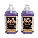JANILINK Dual Action Carpet & Bonnet Shampoo, Deodorizing, Carpet Extraction, 1 Gal (Pack of 2)