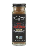 Watkins Gourmet Organic Spice Jar, Ground Cinnamon, 2.5 Ounce