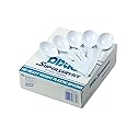 Dixie Heavyweight Plastic Spoons White, 100 ct by Dixie