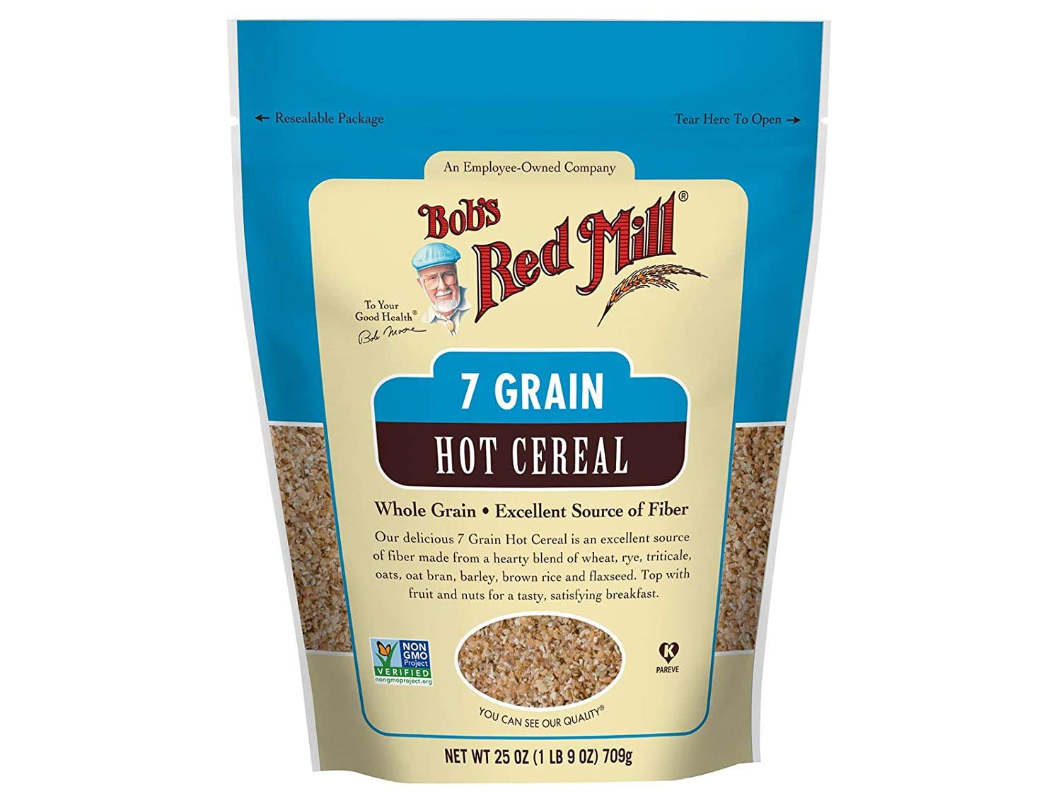 Bob's Red Mill 7 Grain Hot Cereal, 25-ounce (Pack of 2)