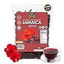 Green Royalty Jamaica (Hibiscus) 4 oz - 100% Natural Dried Hibiscus Flowers - Non-GMO, Gluten-Free, Caffeine-Free Herbal Infusion - Perfect for Hot or