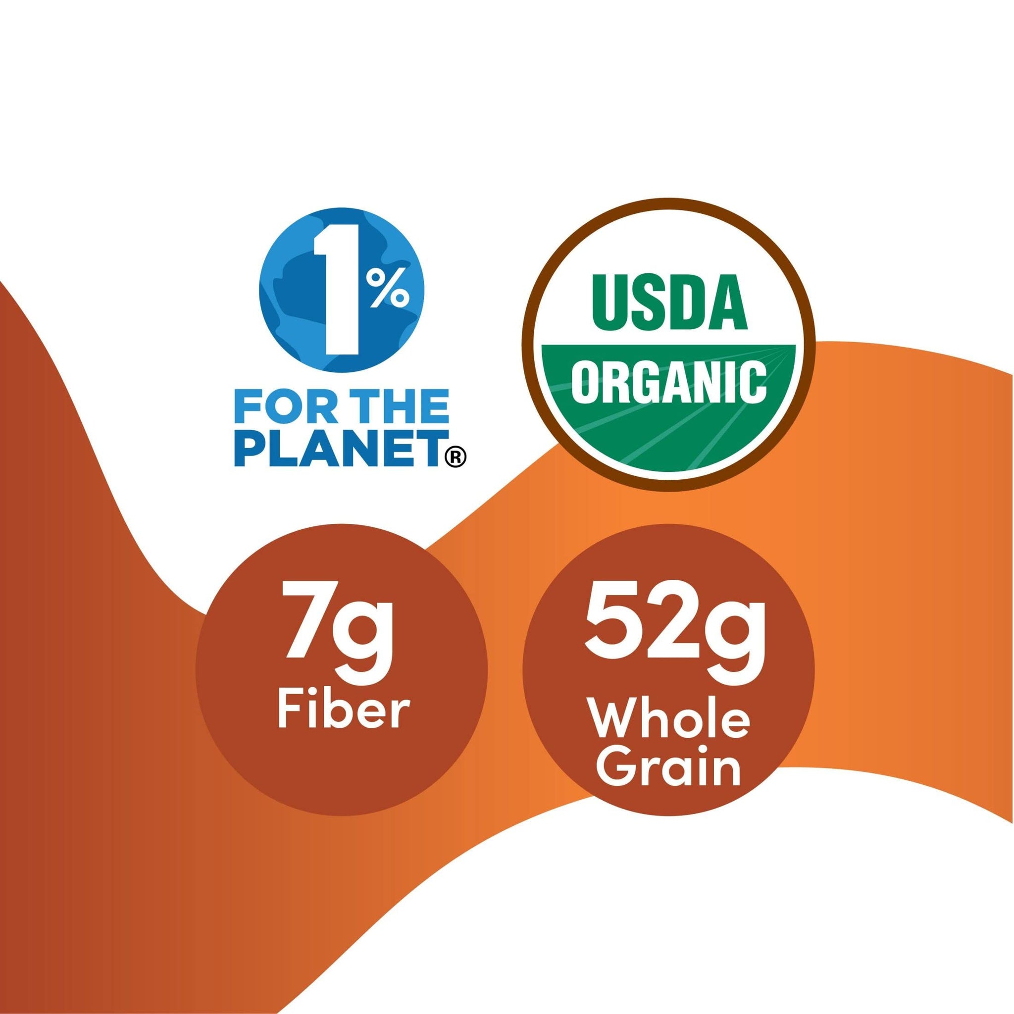Kashi Organic Cinnamon Harvest Breakfast Cereal, Vegan, Box, 1.01 lb, 65.2 Oz, Pack of 4