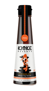 Kioke Reserve Shoyu Soy Sauce | Small Batch Soy Sauces Aged in Japan | Premium Soy Sauce Barrel Aged for Rich Flavor | All-Natural Non-GMO Shoyu Sauce