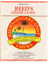 Reed's Ginger Candy Chews Candy Rolls - 2 oz