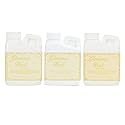Elanze Designs Tyler Candle Glamorous and Luxurious High Efficient Wash 4 ounce Scented Fine Laundry Detergent Pack of 3; Diva, Limelight, Fleur de