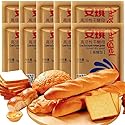 Instand dry Yeast, Angel, Mantou and steamed stuffed bun fermentation powder, Quick Rapid Rise Leavening Agent for Pastries,1.76ounce (5g * 10 bags)