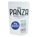 The Panza Fig Chocolate Kosher Salt Gourmet Cookie Snack Thin & Crispy | Organic, Non-GMO, 100% Natural Ingredients | Signature Pouch 3.0 oz