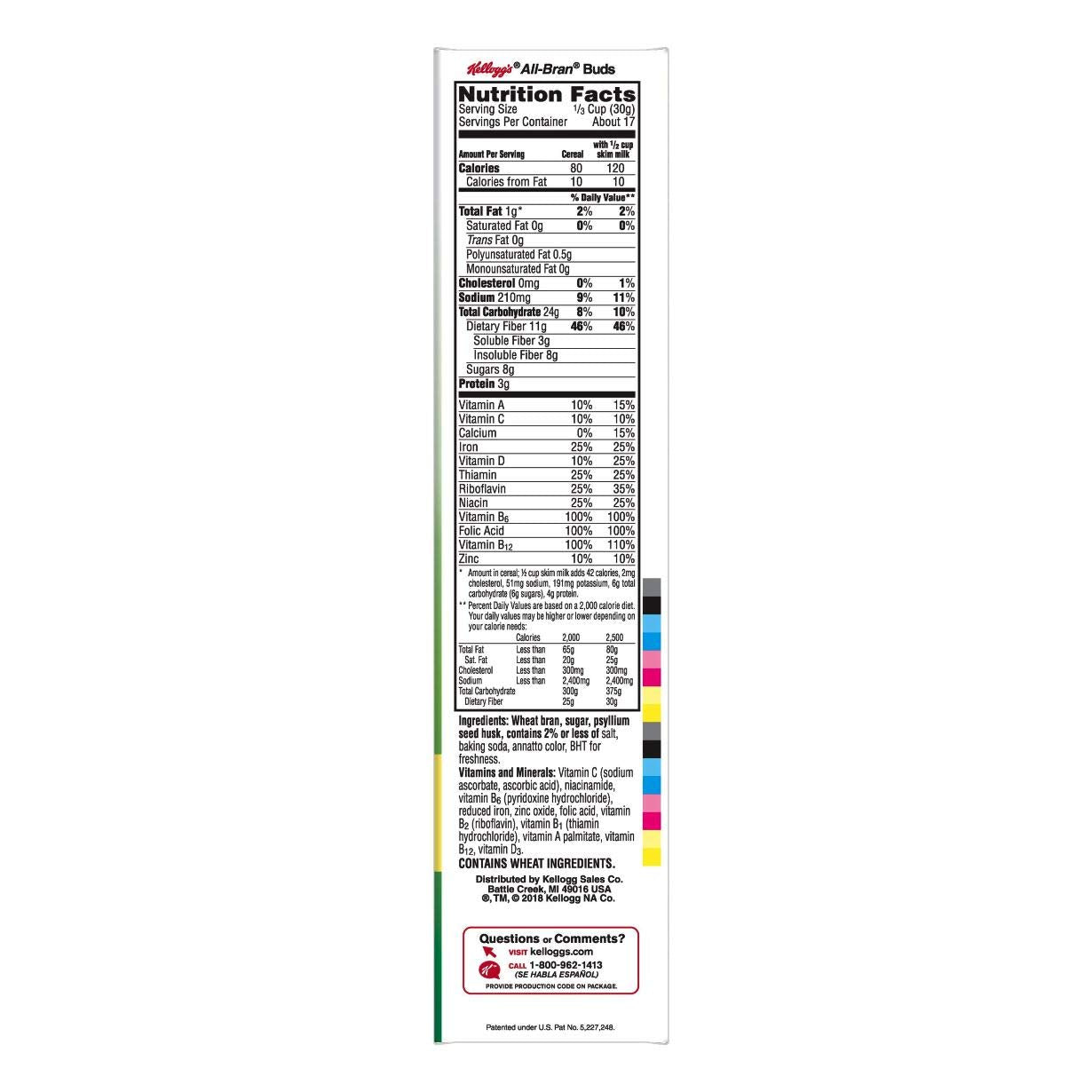 Kellogg's All-Bran Bran Buds Cereal - 17.7 oz