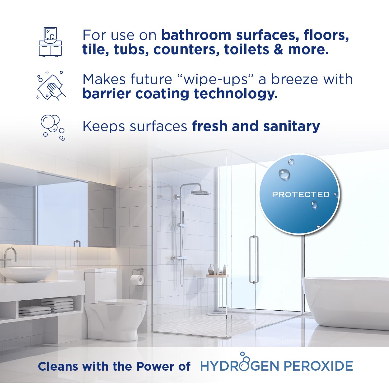 Invisible Shield Multi Surface Cleaner, Deodorizer with Hydrogen Peroxide- 32 fl. oz. (Great for ALL Surfaces) by UNELKO- Clean-X (3)