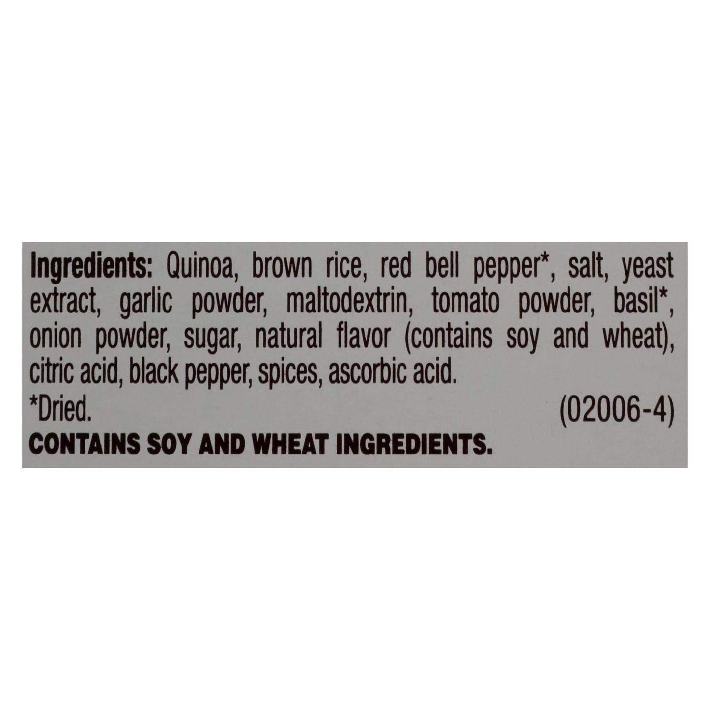 Near East Food Products Roasted Red Pepper and Basil Quinoa, 4.9 Ounce - 12 per case.