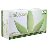 DASH AloePRO Natural Rubber Latex Exam Gloves - L | Powder-Free Medical Grade Gloves | Full Texture, Aloe-Infused Latex Gloves | 240mm Length, 1.5 AQL