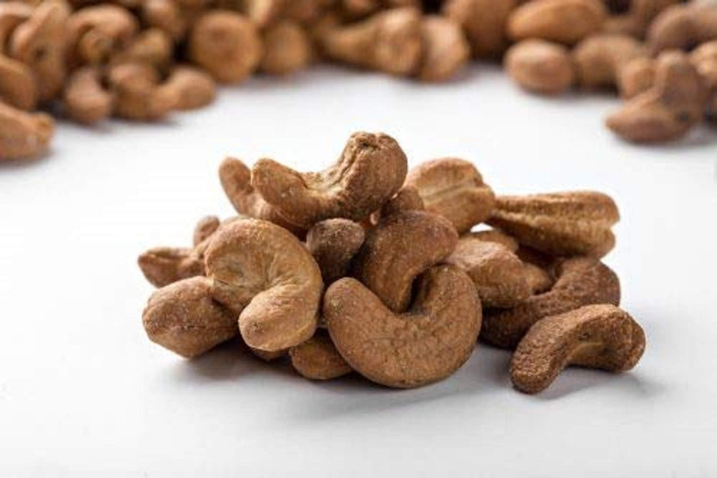 Dry Roasted Dark Cashews with Himalayan Salt (2 Lbs) - Dark Oven Roasted and Salted to Perfection in Small Batches for Added Freshness - Super Crunchy