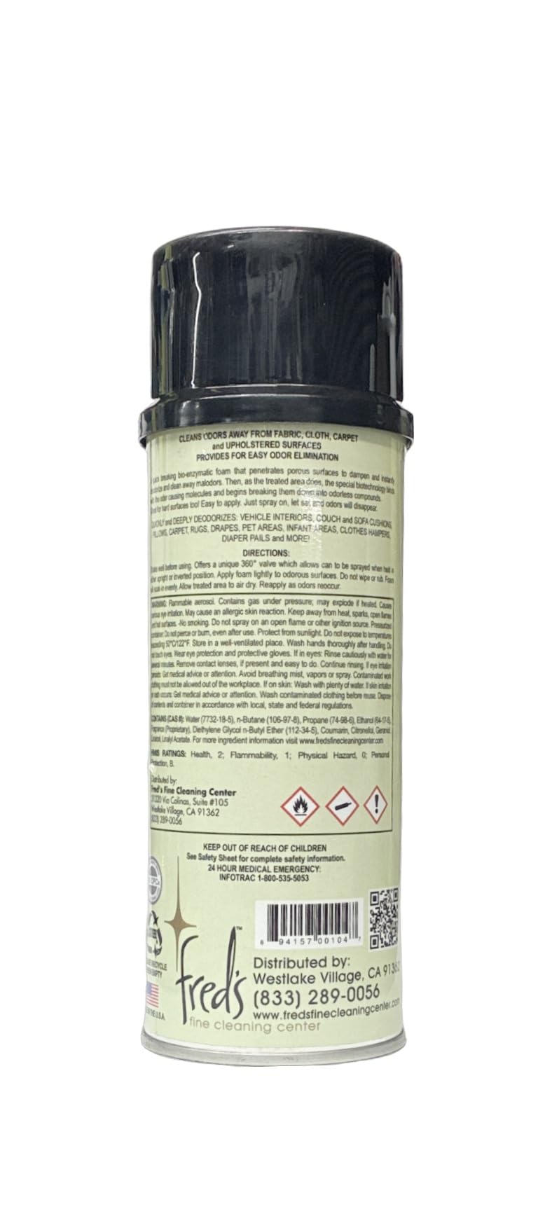 Fred's Sofresh Fabric and Upholstery Refresher - Odor Eliminator, Fabric Freshener for Couch, Carpet, Rugs, 14 Ounce, Fresh Linen Scent, Spray