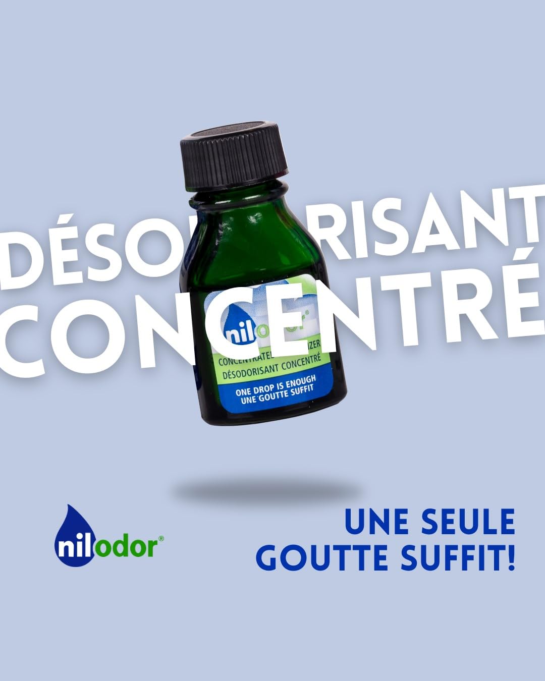 Nilodor - Air Freshener and Odor Neutralizer - Eliminates Odors from Pets, Smoke, Garbage, Kitchen and Sportwear (Original, Drops)