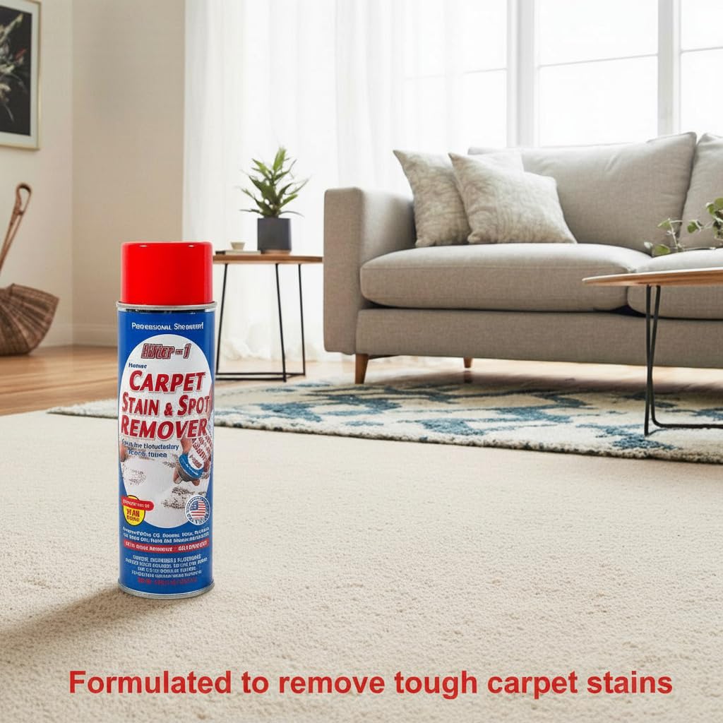 LIFTER-1 Carpet Spot Remover, Stain and Red Wine Remover and Spot Treatment for Oil, Grease, Urine, Cleaning Performance for Rugs, Upholstery