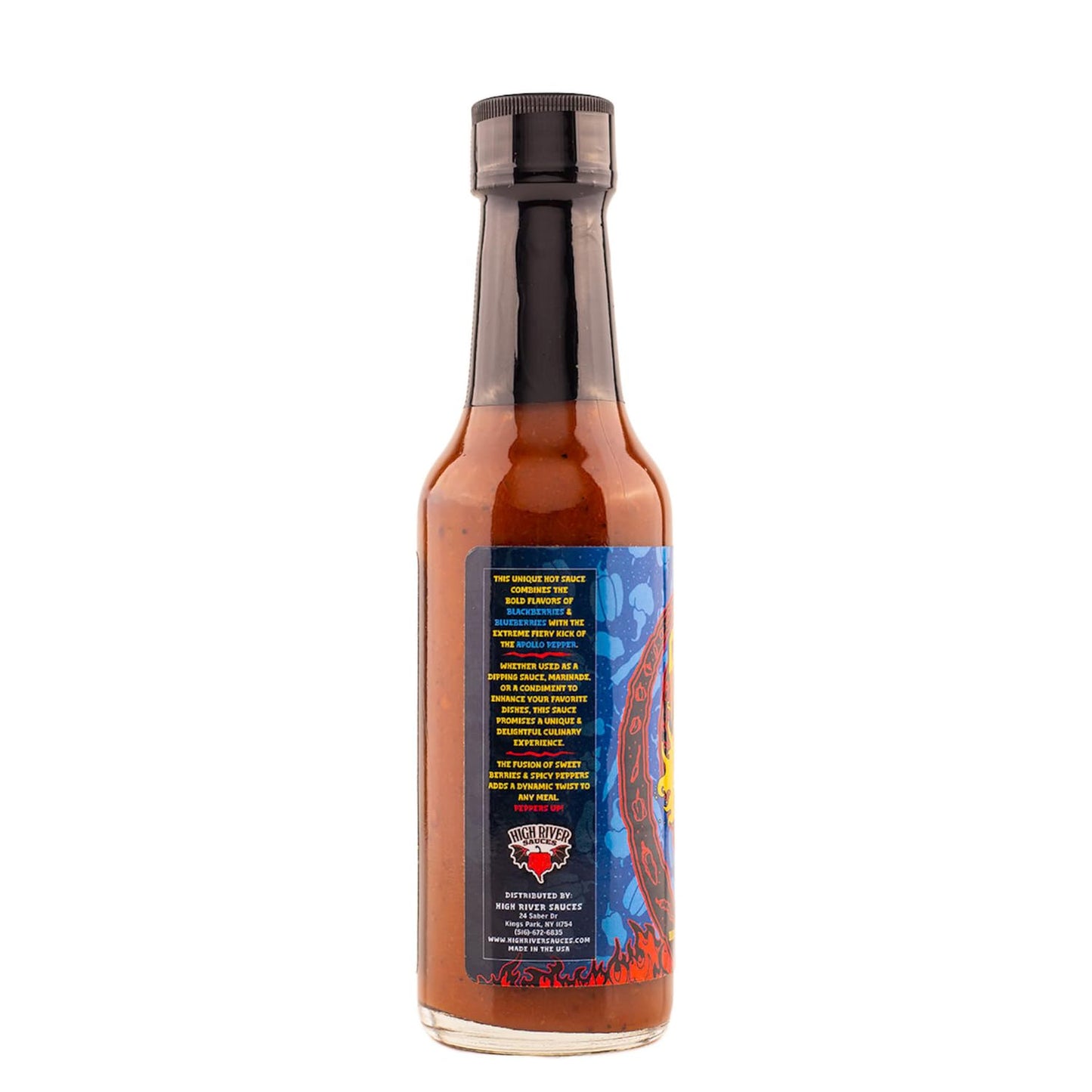 Heatonist Peppers Up! By High River Sauces, Firey Hot Sauce With Flavors of Apollo Pepper Mash, Yuzu & Apple Cider Vinegar, Made With All Natural