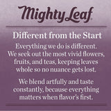 Mighty Leaf Wild Berry Hibiscus Herbal Tea Bags, Caffeine-Free, Elderberry, Blueberry, and Strawberry Flavors, 90 Count (6 Boxes of 15 Bags)