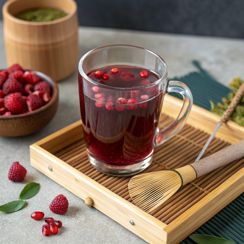 Stash Tea Pomegranate Raspberry & Matcha Green Tea - Caffeinated, Non-GMO Project Verified Premium Tea with No Artificial Ingredients, 18 Count (Pack