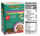 Tinkyada Organic Gluten-Free Brown Rice Pasta Variety Pack, 8 Pack - Elbow, Spaghetti, Lasagne & Penne - Certified Organic, Wheat-Free, Made from