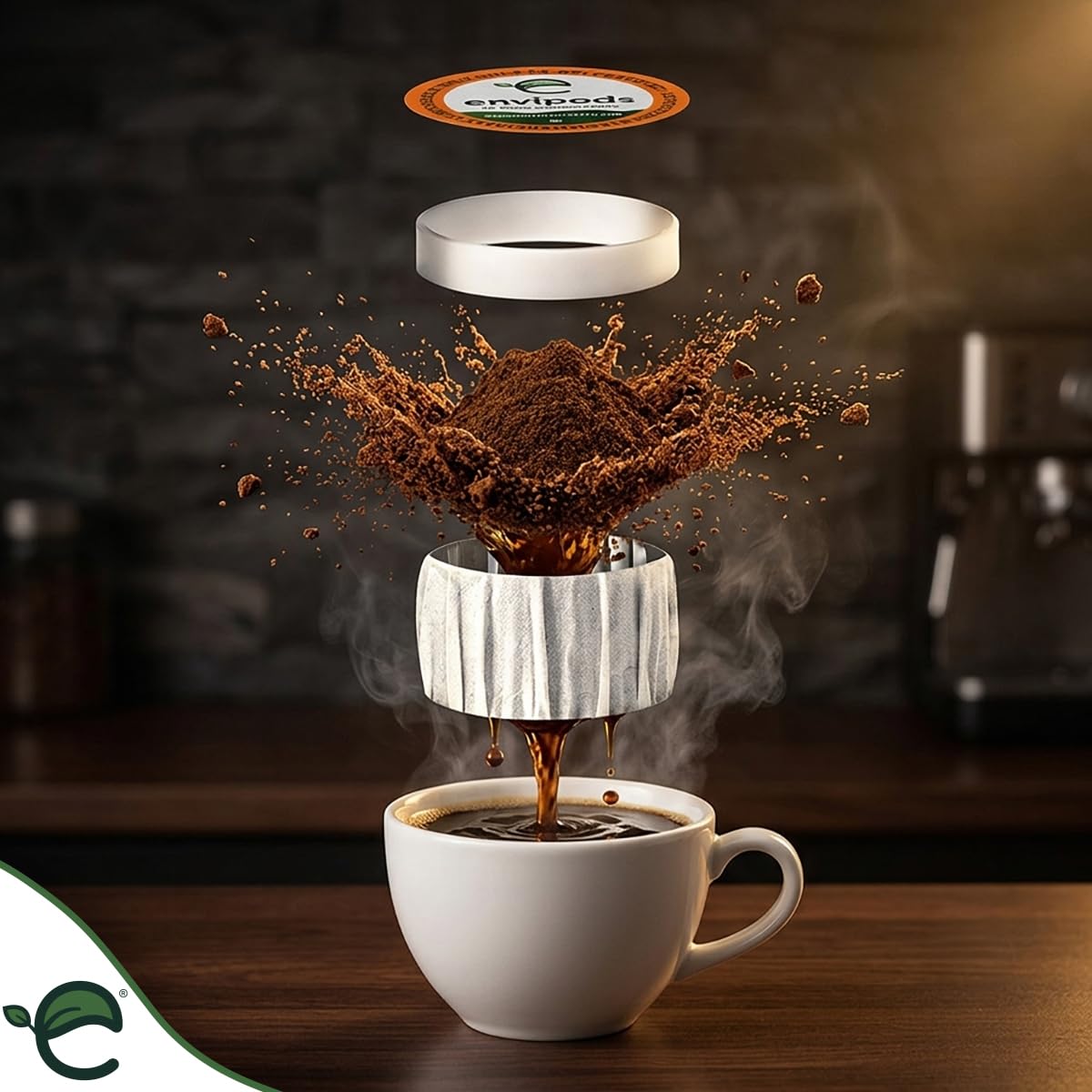 Fresh Roasted Coffee, Organic Guatemalan Huehuetenango Envipods, Medium Roast, USDA Organic, Fair Trade, 3rd Party Tested for Mold, Mycotoxin