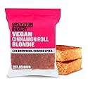 Greyston Bakery Cinnamon Roll Vegan Blondie - Gourmet Food Gift - Preservative Free Certified Kosher - 1 unit Individually Wrapped 2.5 oz