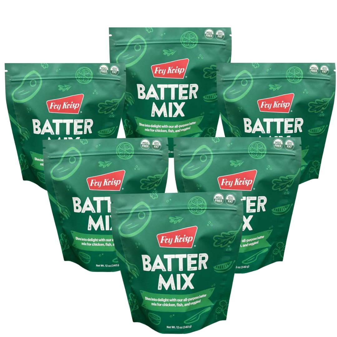 All Natural Batter Mix (6 pouches 12oz each)