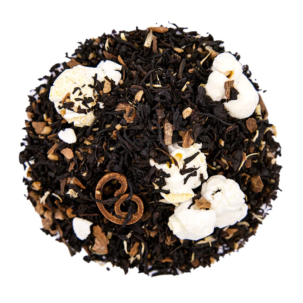 The Whistling Kettle Maple Taffy Tea- Sweet and Aromatic Black Flavored Tea with Cinnamon and Maple - 4oz (96 servings)