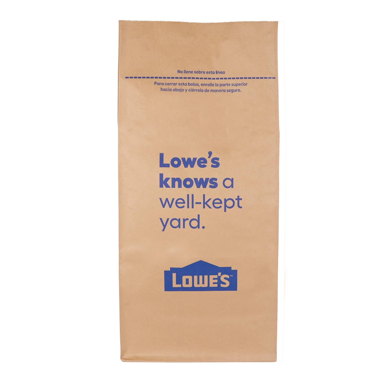 Lowe's 30 Gallon Heavy Duty Brown Paper Lawn and Refuse Bags for Home and Garden (10 Count), Large (LOWESLL)